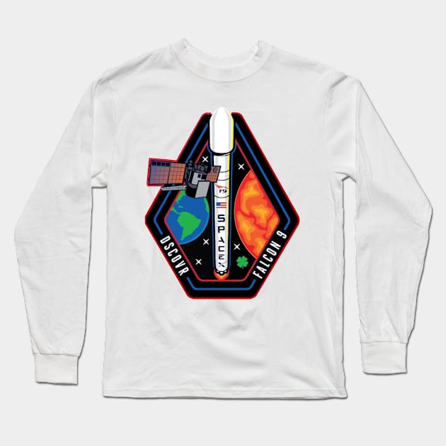 Discover Launch Team Logo Long Sleeve T-Shirt by Spacestuffplus